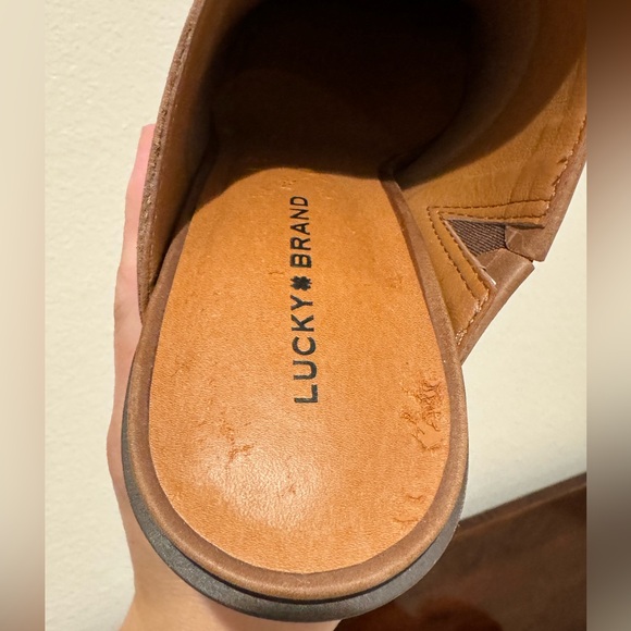 Lucky Brand Mules - Brown - size 7 - Picture 9 of 10